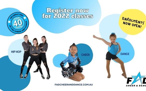 Enrolments Open for 2022 Recreational Classes & Tryouts underway for 2022 Competitive Teams